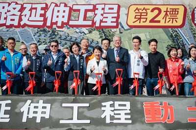 台中交通迎大喜!市政路延伸第2標開工 盧市長:帶動中部產業發展