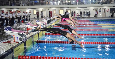 「113年全國蹼泳分齡賽」在北區國民運動中心游泳競賽館盛大登場！