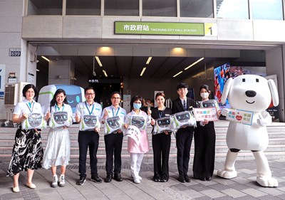 台中捷運攜手聯邦銀行、台中捐血中心辦理捐血活動，中國醫藥大學也提供現場健康諮詢