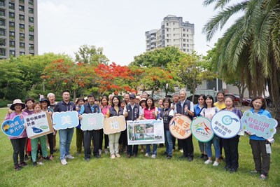 交通及童趣公園烏日現蹤 中市建設局長視察三和及榮泉公園