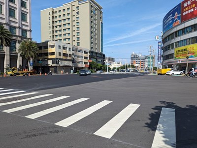 梧棲區大智路二段與文化路二段路口開放通車