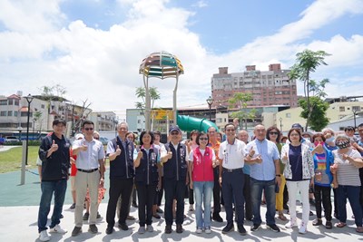 公園空間機能再升級!南屯區中和公園遊戲場完工啟用