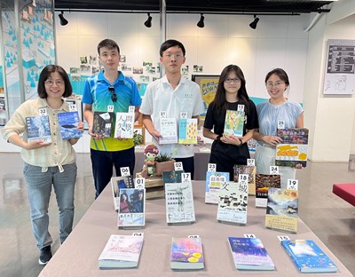 中市圖與中二中推青少年選書之旅活動，邀民眾感受青少年閱讀喜好與創意設計