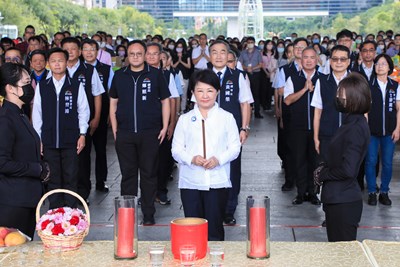 中市府中元普渡 盧市長祈求3大願望:四時無災市民安康
