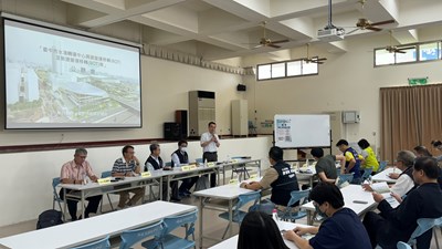 市府辦理水湳轉運中心ROT及BOT公聽會,說明現況、規劃構想與目標,同時也聽取各界建言