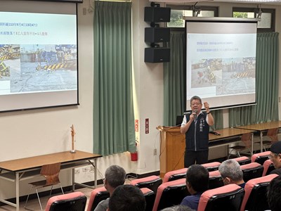 113年度移動式起重機搭乘設備及高空工作車危害預防宣導會 照片1