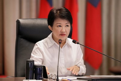 市長盧秀燕今(12)日主持市政會議