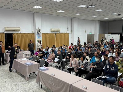 國霖機電執行長徐春福講解常見社區設施設備問題