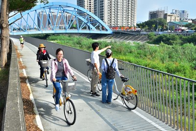 旱溪西路自行車道-新光橋-金母橋河岸美景_0