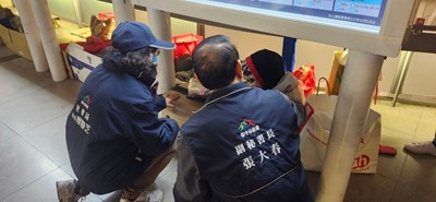 冷氣團接連來襲 臺中市政府送暖關懷街友