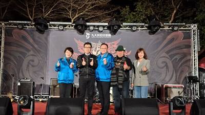 跨界藝文饗宴！ 九天鼓神祭與民眾迎接2025 鄭副市長：持續推廣在地文化標誌