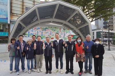 01-北區文心中清廣場全新亮相！中市建設局融合地方記憶打造人氣新地標