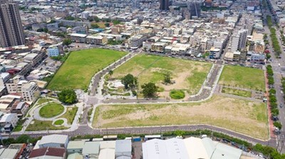 第15期大里杙市地重劃區鳥瞰圖