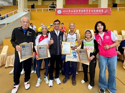 主照_各地高齡選手齊聚臺中，展現活力