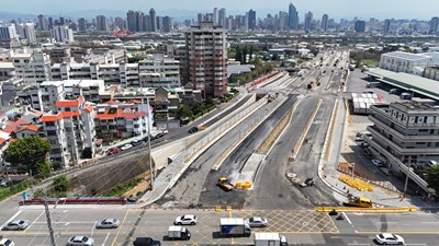 01-捷運藍線替代道路現形！市政路延伸第1標工程5月將通車