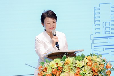 台中市長盧秀燕感謝光田綜合醫院對台中市民提供上百年的守護與照顧