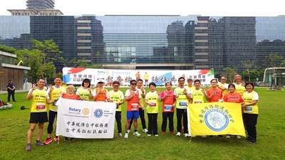 盧市長邀請市民力挺視障路跑活動 共同推動運動平權