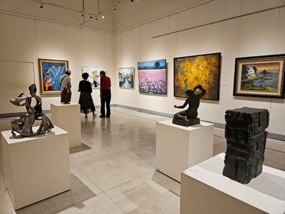 72年後重現首屆水墨特選 中部美展295件作品呈現跨世代差異 (1)