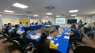 運動局長昨23日親率隊視察、啟動營運布局