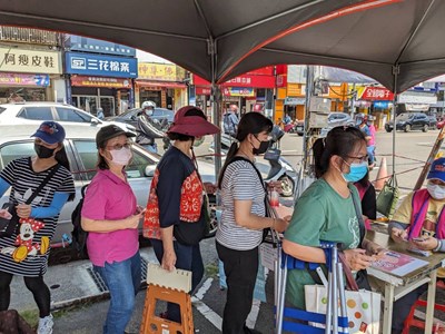 物調券今開跑,晚間由夜市、黃昏市場接棒發放