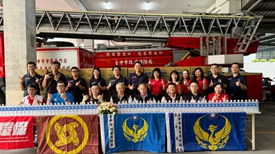 助力中市消防救災!千羽家慈善會攜手民間企業聯合捐贈運動飲料