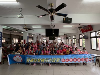 市府今年擴大與婦女會合作,宣導交通安全觀念