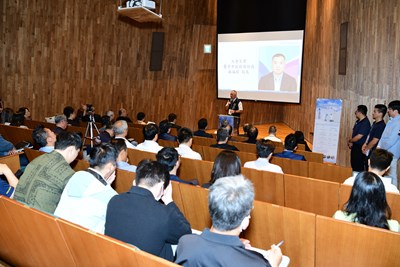 2025年台日到院前檢傷制度研討會,在亞洲大學現代美術館安藤講堂舉行