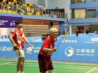 主照-2025世壯運次高齡選手林友茂來自臺中