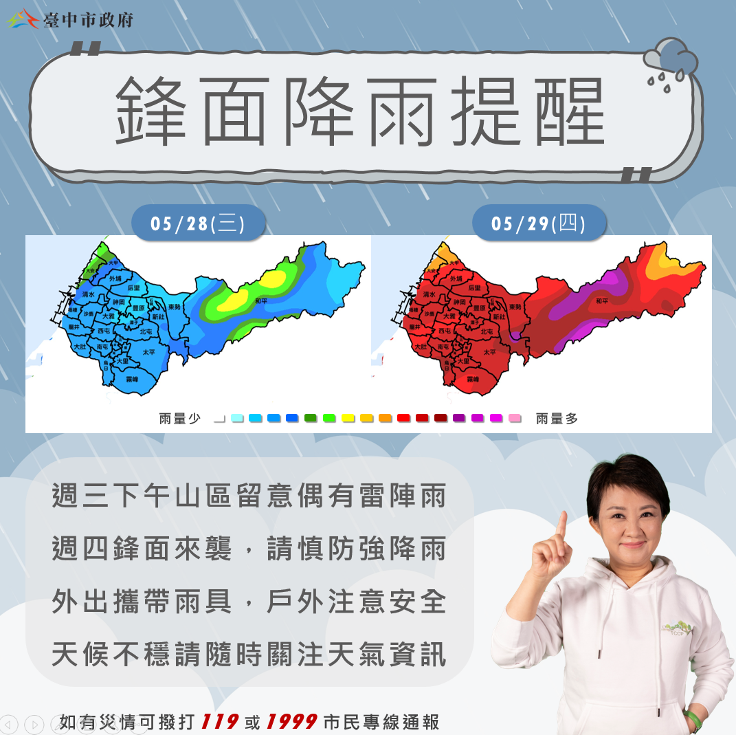 台中市氣象宣傳