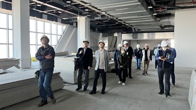 林育鴻副秘書長視察工地