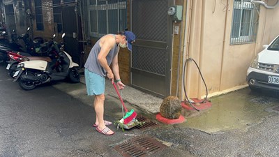 民眾前溝後巷舉手之勞勤清理