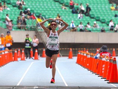 蔡雅安跑出全新人生，在終點遇見更棒的自己。