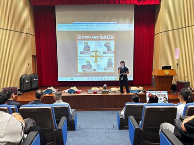 台中市消防局辦理校園救護週宣導活動,讓大專青年具備自我急救的觀念與能力_0