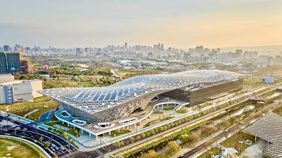 台中國際會展中心試營運,10月21日至23日將舉辦首展