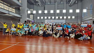 臺中海線小作所運動會 身障青年挑戰五感
