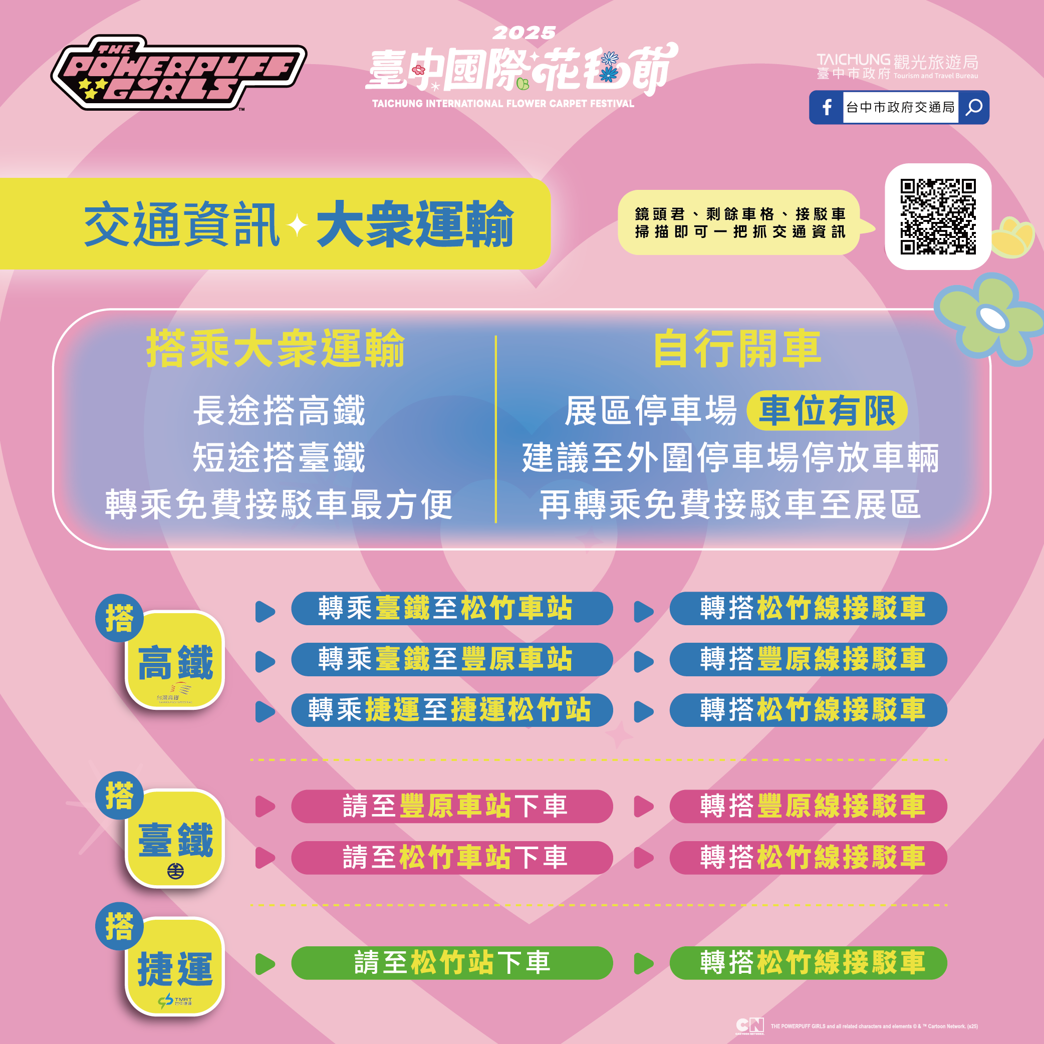 2025台中國際花毯節-大眾運輸資訊