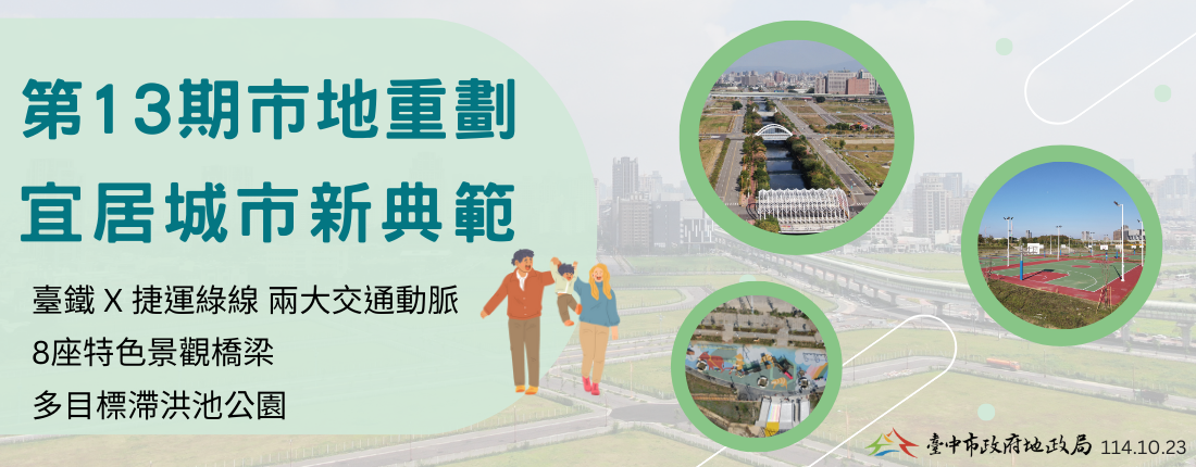 第13期大慶市地重劃,達成宜居城市新典範