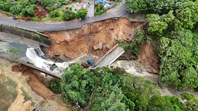 台中神岡陽明山排水治理工程颱風前搶修完成 中市水利局：穩固河道護安居