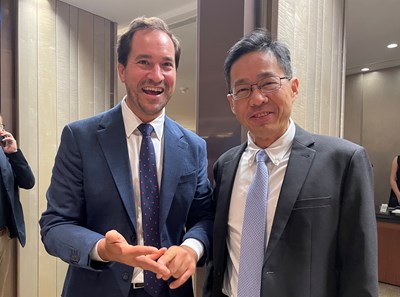 中市府出席比利時國王節慶祝酒會 與比國共享台中購物節亮眼成績