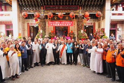 醒修宮建宮80週年米龍開光祈福地方平安，民政局長感謝長年護佑鄉里
