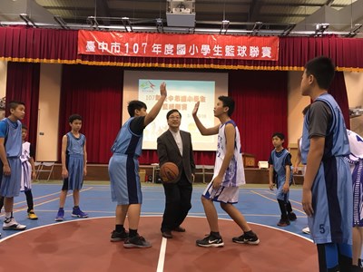 台中市國小學生籃球聯賽開幕