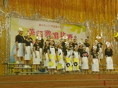中市國中英語歌唱比賽登場 60校參賽(5)