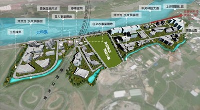 神岡豐洲科技工業園區二期模擬圖