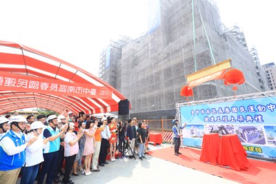 長春國民運動中心年底完工 將成為台中第四座運動中心