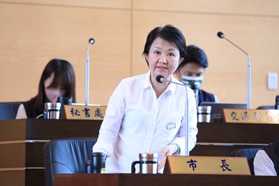 盧市長出席台中市議會第四屆第一次臨時會第4次會議