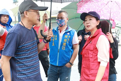 潭子十一張圳排水改善 王副市長會勘提對策