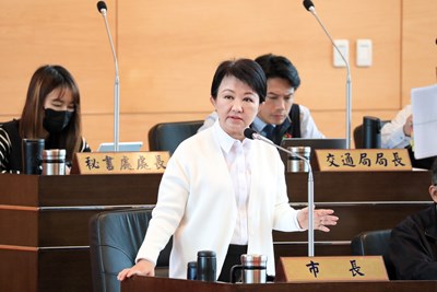 中捷延伸到南投成選戰話題 盧市長:選民自有判斷