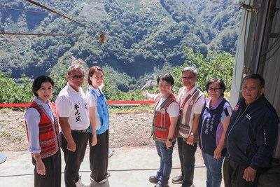 「和平區環山部落南湖溪新建吊橋」工程今年6月完工