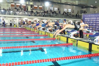 首次舉辦的中華泳協排名賽邀請全國優秀選手參與