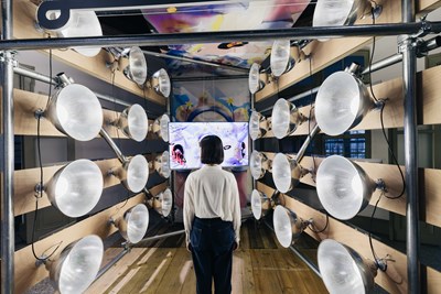 2023城中串遊季在臺中州廳以「記憶唱片行」打造Y2K風格藝術饗宴